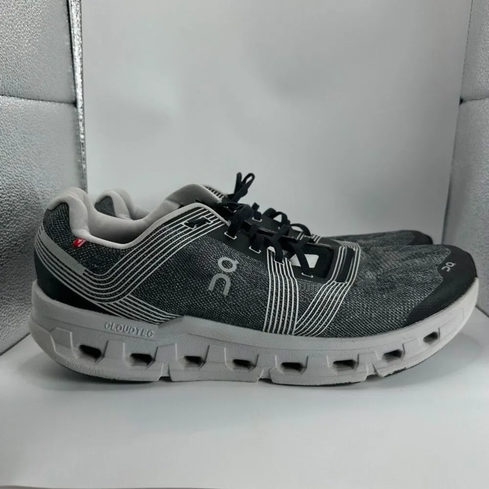 On Cloud Cloudgo Shoes‎ Mens Size 14 Gray Black Running Cushioned Trainer
